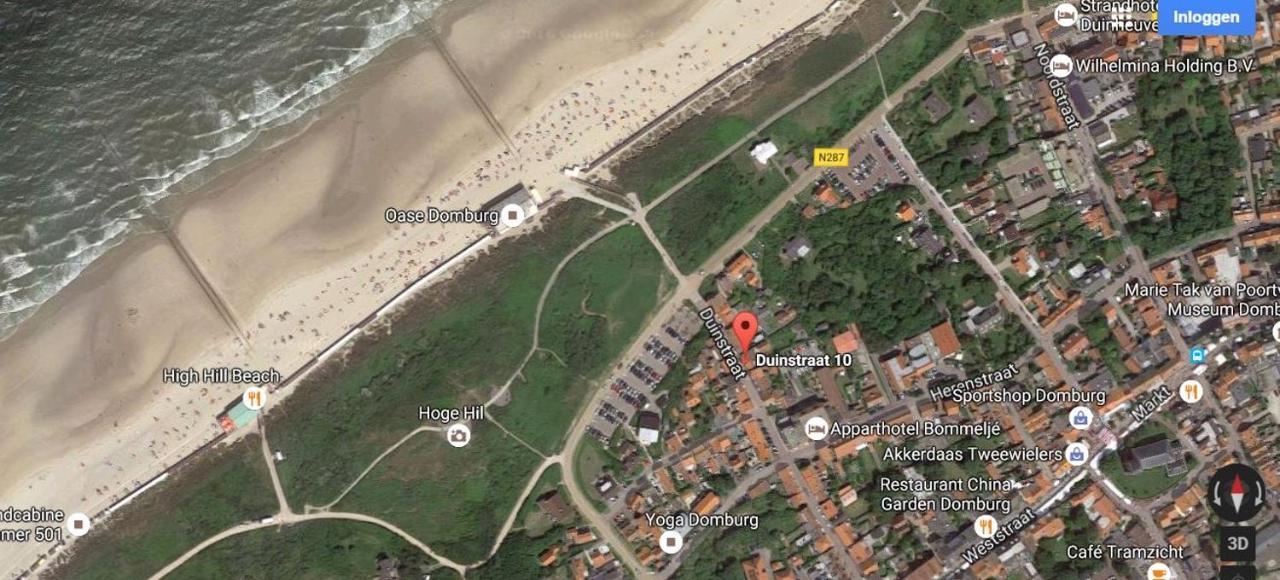 Villa Duinstraat 10 Domburg Esterno foto